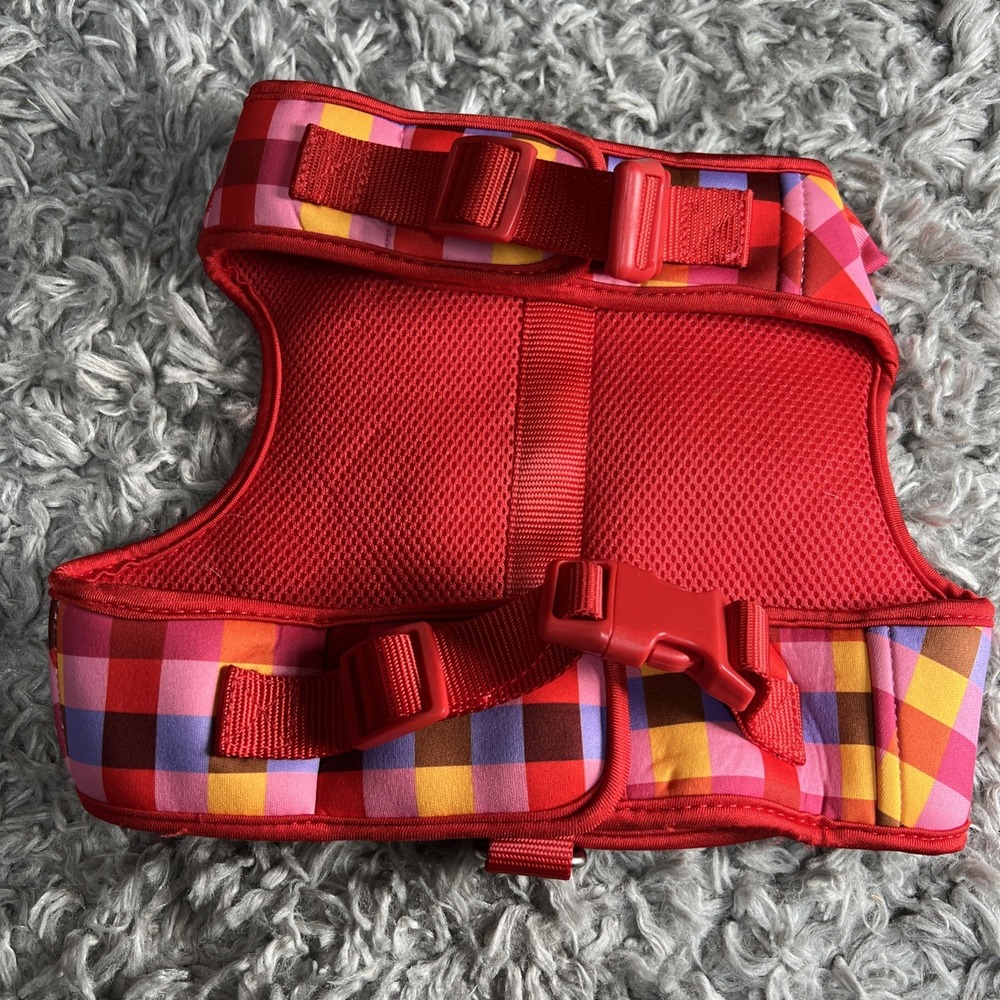 Top Paw Dog Harness Plaid Bowtie Medium Size Dog - Picture 4 of 6